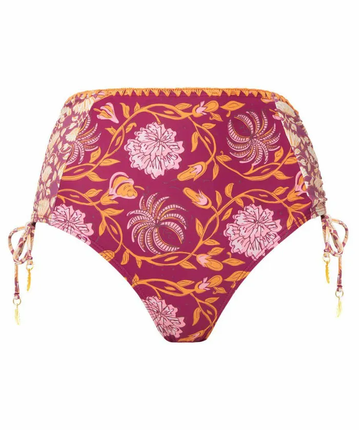 Women Joe Browns Mexicano Boho Waist Briefs Raspberry Multi
