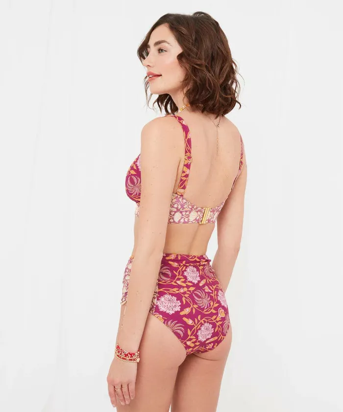 Women Joe Browns Mexicano Boho Waist Briefs Raspberry Multi