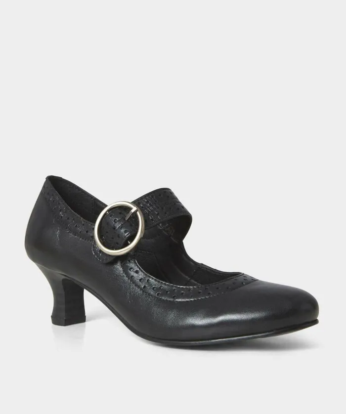 Women Joe Browns Mimi Leather Mary Jane Shoes Black Women Joe Browns Mimi Leather Mary Jane Shoes Black