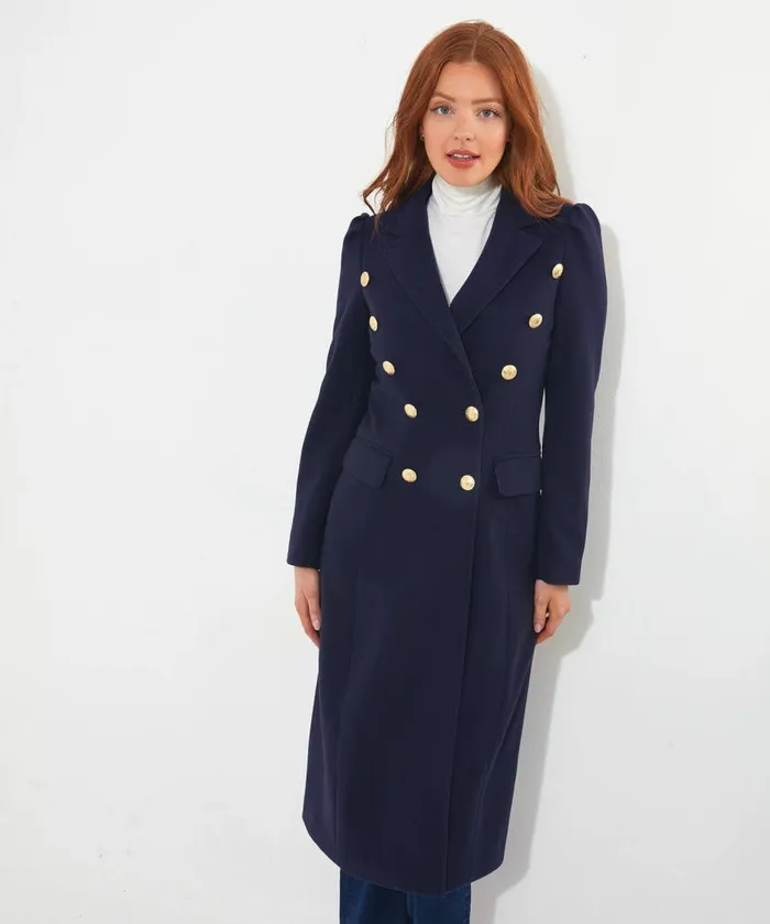 Women Joe Browns Must Have Military Coat Navy