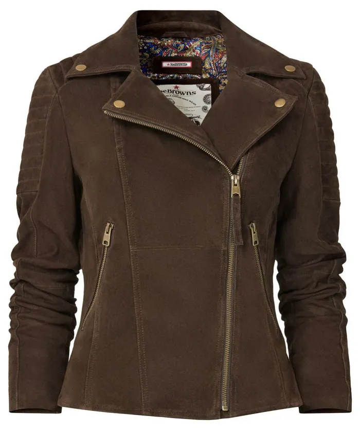 Women Joe Browns Sensational Suede Jacket Chocolate Brown Women Joe Browns Sensational Suede Jacket Chocolate Brown