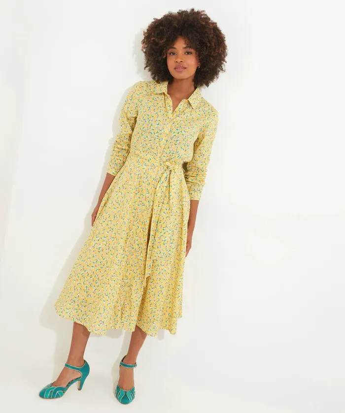 Women Joe Browns Spring Days Dress Yellow Women Joe Browns Spring Days Dress Yellow