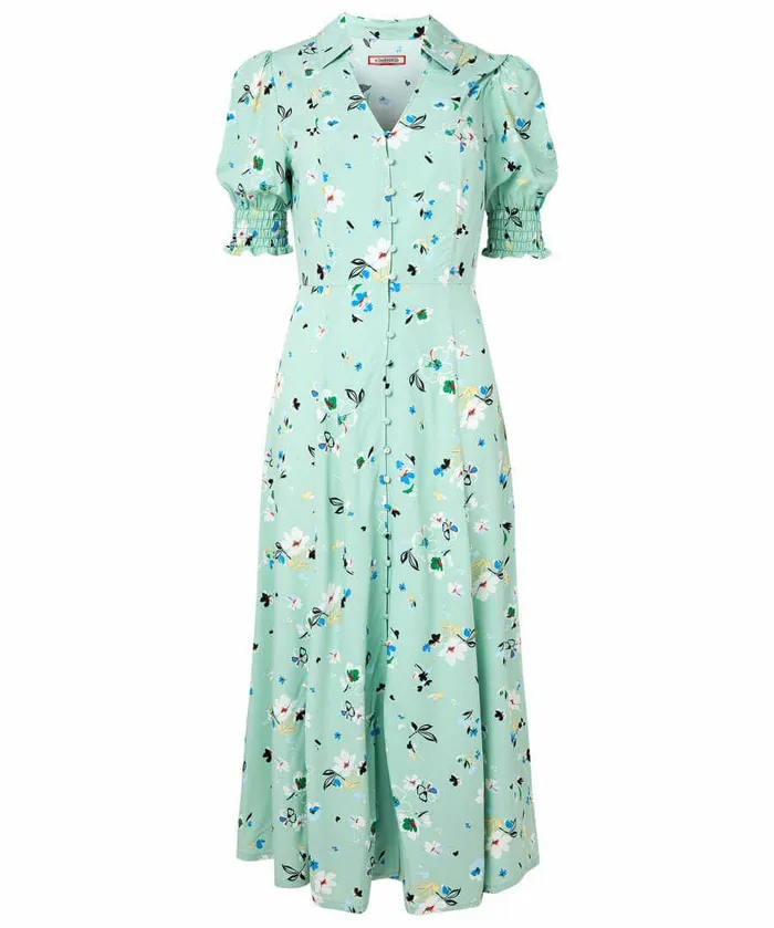 Women Joe Browns Sylvie Tea Dress Green Women Joe Browns Sylvie Tea Dress Green