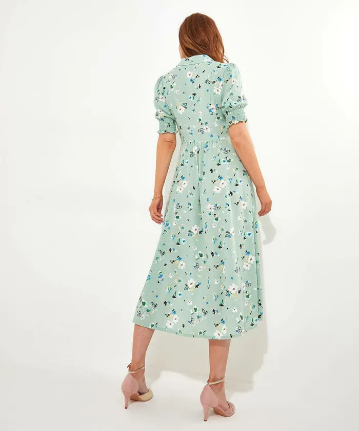 Women Joe Browns Sylvie Tea Dress Green Women Joe Browns Sylvie Tea Dress Green