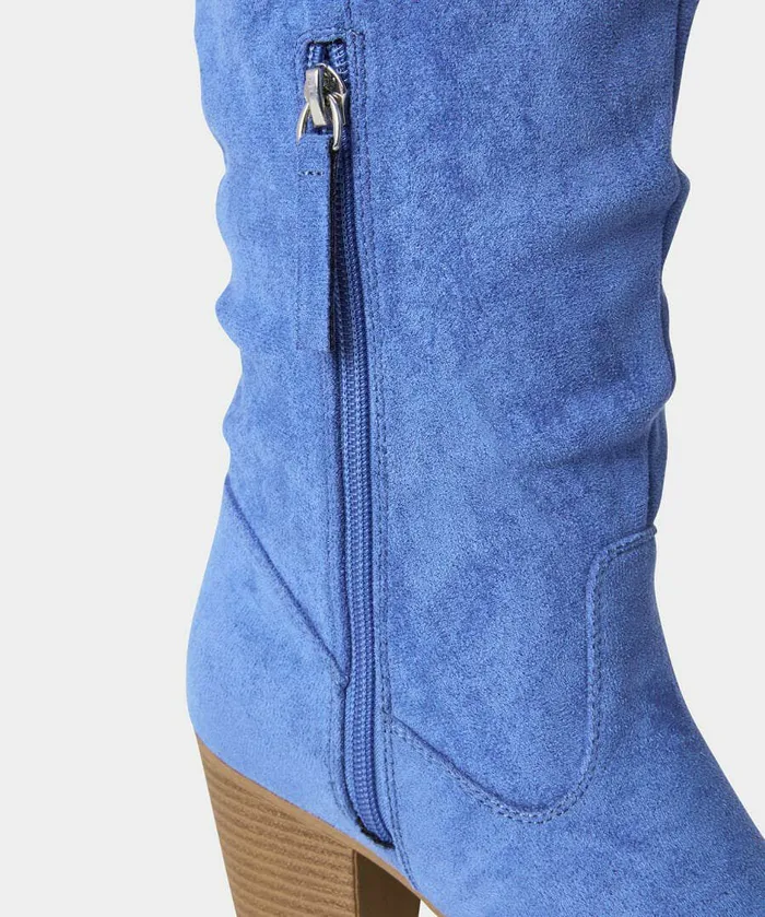 Women Joe Browns The Blue Tall Slouch Boots Blue Women Joe Browns The Blue Tall Slouch Boots Blue