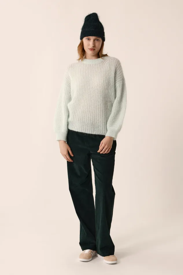 Women Jumper Burma Vert D039eau Pull Mohair Vert D039eau Des Petits Hauts Jumpers and Cardigans Women Jumper Burma Vert D039eau Pull Mohair Vert D039eau Des Petits Hauts Jumpers and Cardigans