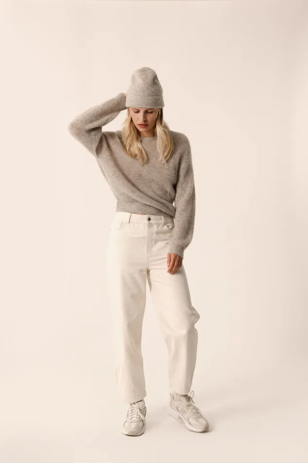 Women Jumper Carlos Granite Pull Super Mohair Gris Chin Des Petits Hauts Jumpers and Cardigans Women Jumper Carlos Granite Pull Super Mohair Gris Chin Des Petits Hauts Jumpers and Cardigans