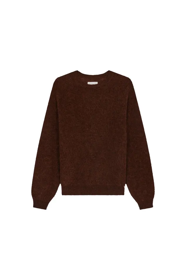 Women Jumper Carlos Ours Pull Super Mohair Marron Des Petits Hauts Jumpers and Cardigans