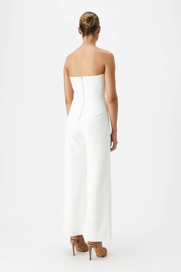 Women Jumpsuits Bardot Cassian Tailored Pantsuit In Ivory Ivory