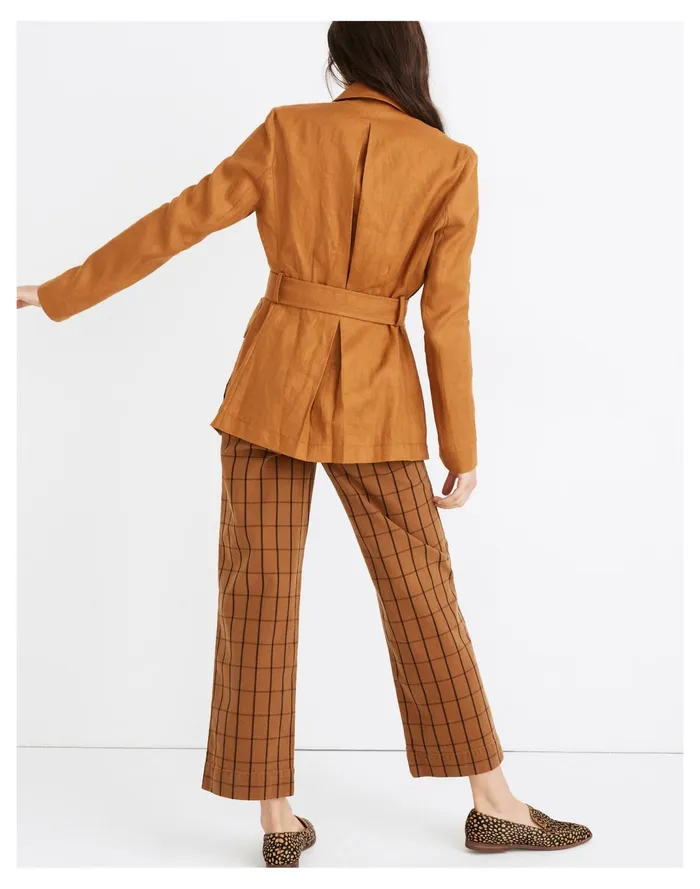 Women Karen Walker Chamomile Blazer Golden Oak Madewell Jackets Women Karen Walker Chamomile Blazer Golden Oak Madewell Jackets