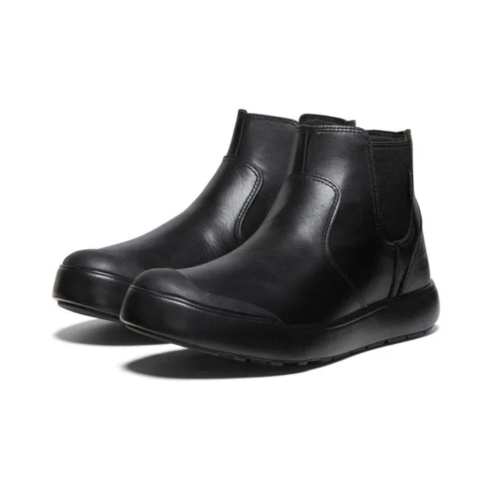 Women KEEN Boots Elena Waterproof Black Leather Chelsea Women KEEN Boots Elena Waterproof Black Leather Chelsea