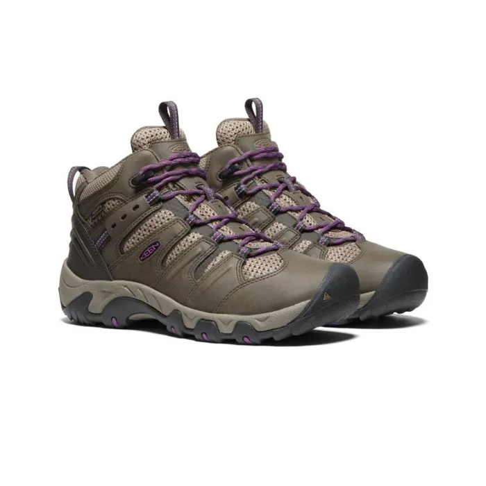 Women KEEN Boots Waterproof Brown Hiking Boots 8211 Koven Mid WP Women KEEN Boots Waterproof Brown Hiking Boots 8211 Koven Mid WP