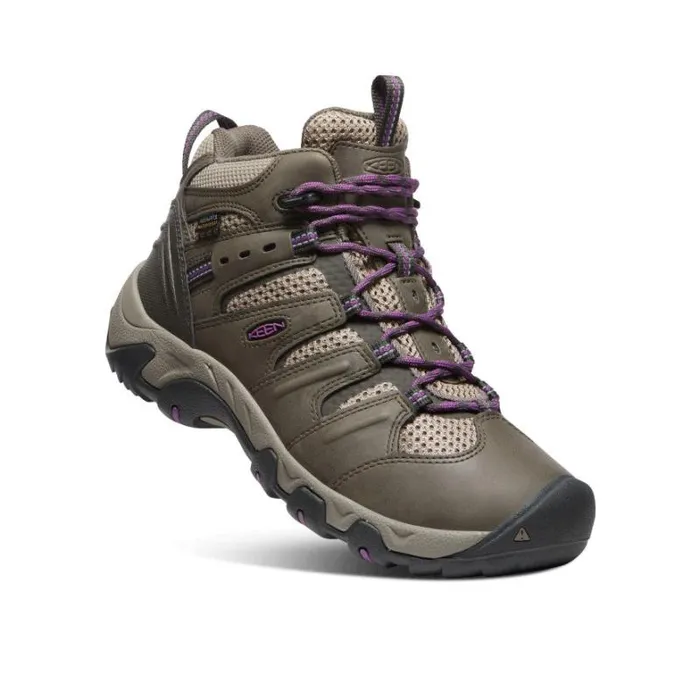 Women KEEN Boots Waterproof Brown Hiking Boots 8211 Koven Mid WP Women KEEN Boots Waterproof Brown Hiking Boots 8211 Koven Mid WP