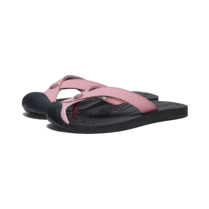 Women KEEN Casual Barbados Nostalgia RoseBrindle Leather FlipFlop Women KEEN Casual Barbados Nostalgia RoseBrindle Leather FlipFlop