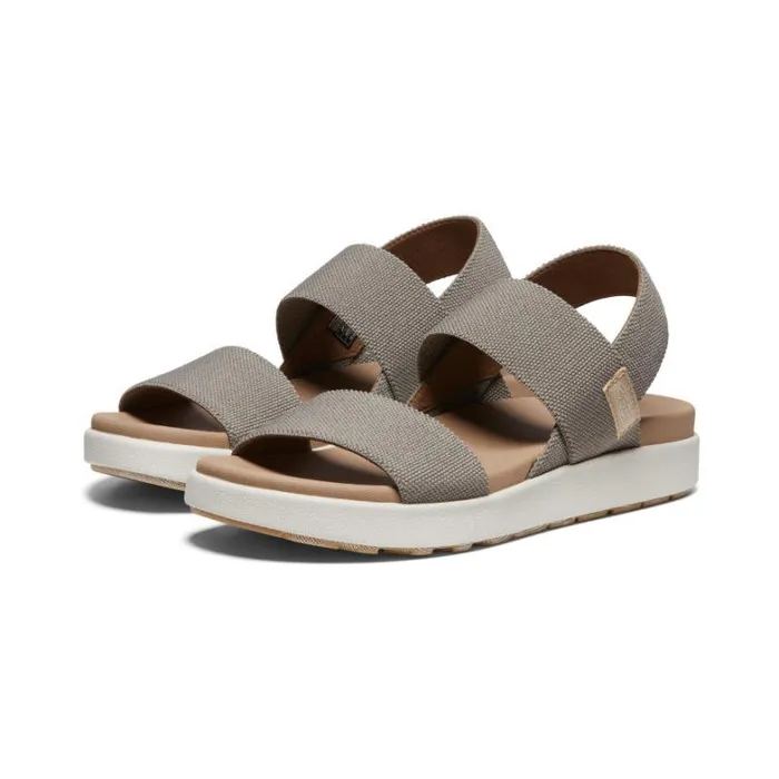 Women KEEN Casual Brown Stretch Sandals 8211 Elle Backstrap Women KEEN Casual Brown Stretch Sandals 8211 Elle Backstrap