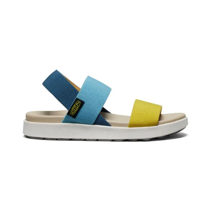 Women KEEN Casual Elle Backstrap Reef WatersAntique Moss Sandal