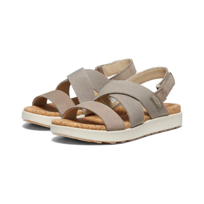 Women KEEN Casual Elle Criss Cross BrindleBirch Sandal Women KEEN Casual Elle Criss Cross BrindleBirch Sandal