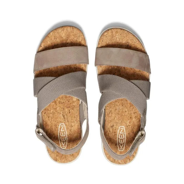 Women KEEN Casual Elle Criss Cross BrindleBirch Sandal Women KEEN Casual Elle Criss Cross BrindleBirch Sandal