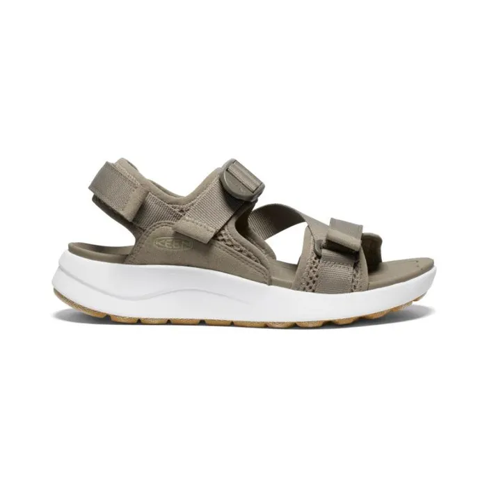 Women KEEN Sandals Elle Sport Backstrap BrindleStar White Sandal