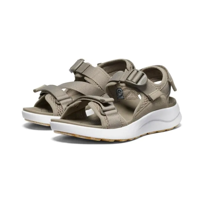 Women KEEN Sandals Elle Sport Backstrap BrindleStar White Sandal Women KEEN Sandals Elle Sport Backstrap BrindleStar White Sandal