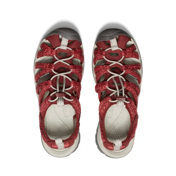 Women KEEN Sandals Whisper CayenneFired Brick Closed Toe Sandal Women KEEN Sandals Whisper CayenneFired Brick Closed Toe Sandal