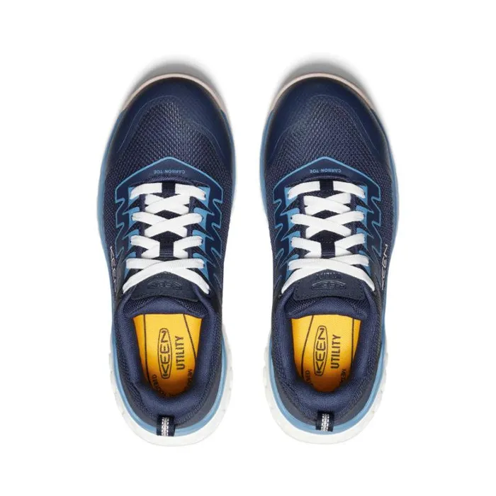 Women KEEN Shoes Arvada CarbonFiber Toe Blue Work Shoe Women KEEN Shoes Arvada CarbonFiber Toe Blue Work Shoe