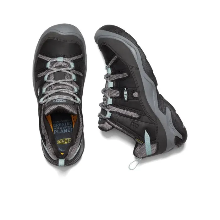 Women KEEN Shoes Circadia Waterproof Shoe BlackCloud Blue Women KEEN Shoes Circadia Waterproof Shoe BlackCloud Blue
