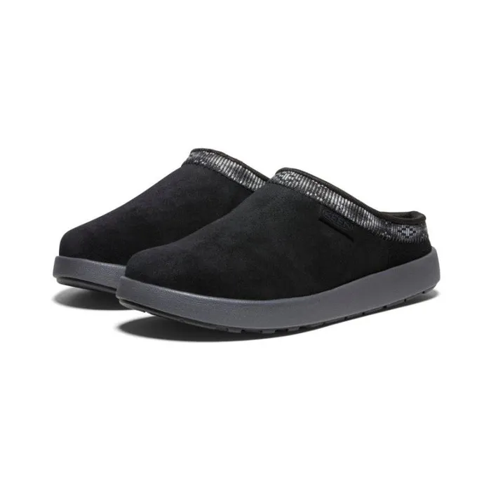 Women KEEN SlipOns Elle Suede Black Leather Mule Women KEEN SlipOns Elle Suede Black Leather Mule
