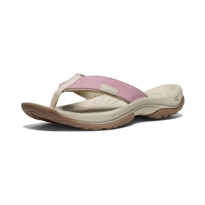 Women KEEN SlipOns Kona Flip Nostalgia RosePlaza Taupe Leather FlipFlop Women KEEN SlipOns Kona Flip Nostalgia RosePlaza Taupe Leather FlipFlop