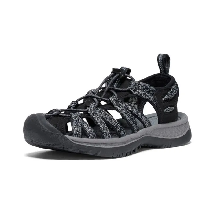 Women KEEN Water Whisper BlackSteel Grey Closed Toe Sandal Women KEEN Water Whisper BlackSteel Grey Closed Toe Sandal
