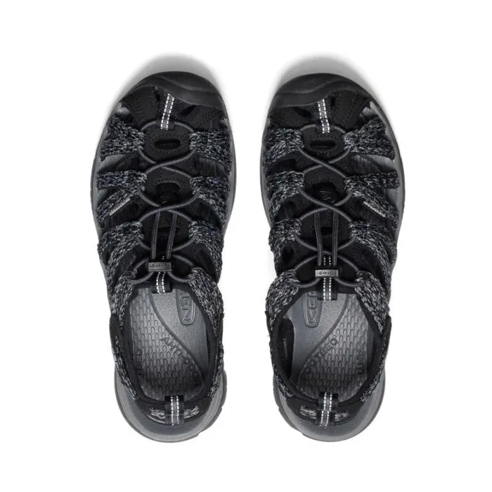 Women KEEN Water Whisper BlackSteel Grey Closed Toe Sandal Women KEEN Water Whisper BlackSteel Grey Closed Toe Sandal