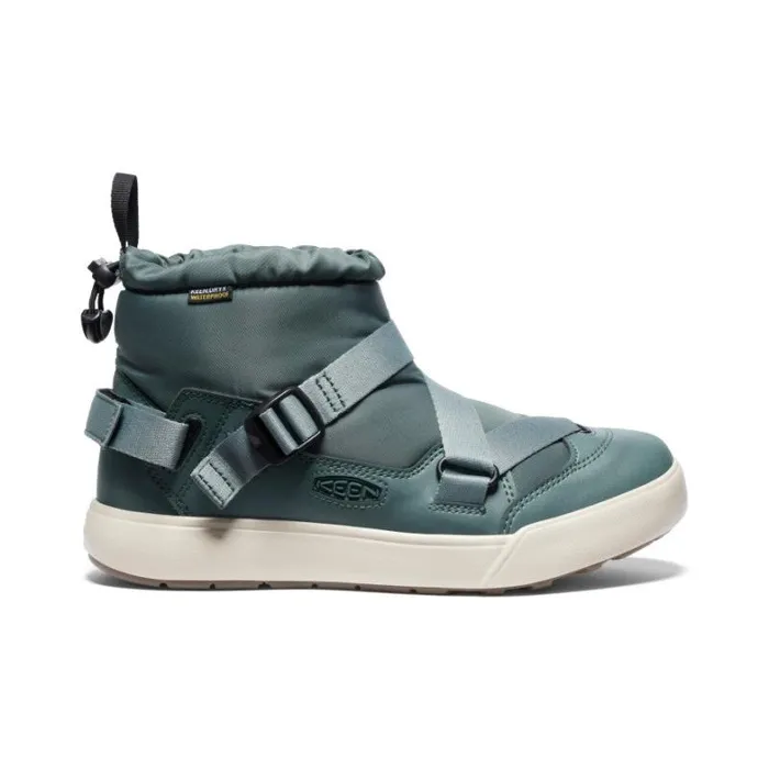Women KEEN Winter Hoodzerra Waterproof Green Boot