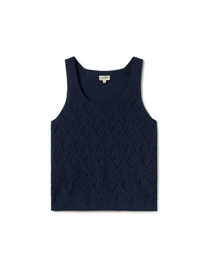 Women Knits Women 8211 Dunsy 8211 Navy TWOTHIRDS Knits