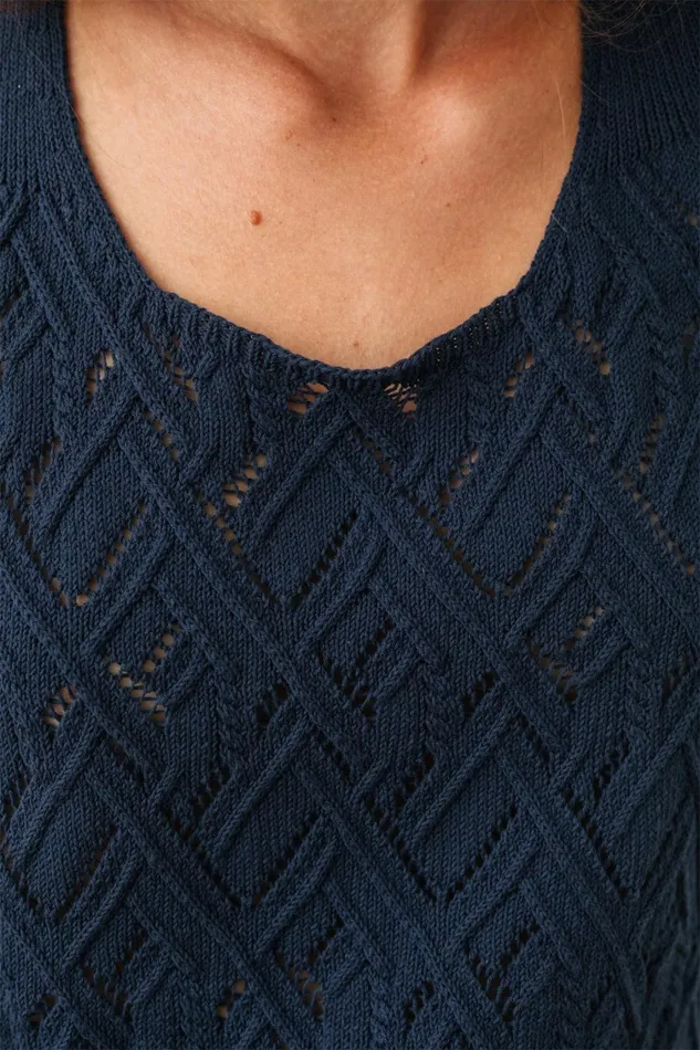 Women Knits Women 8211 Dunsy 8211 Navy TWOTHIRDS Knits