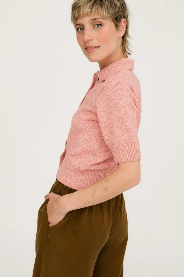 Women Knits Women 8211 Gatun 8211 Antique Pink TWOTHIRDS Knits