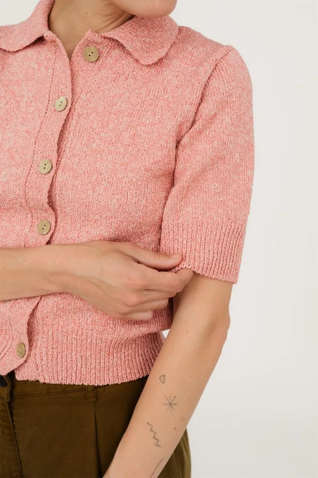 Women Knits Women 8211 Gatun 8211 Antique Pink TWOTHIRDS Knits