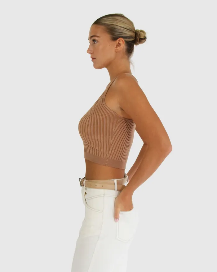 Women Knitwear Belle and Bloom All I Need Knit Crop 8211 Oat