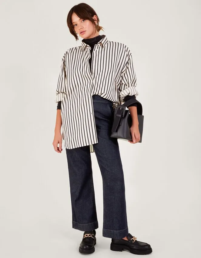 Women Lara Wide Leg Jean Blue Monsoon Trousers and Jeans