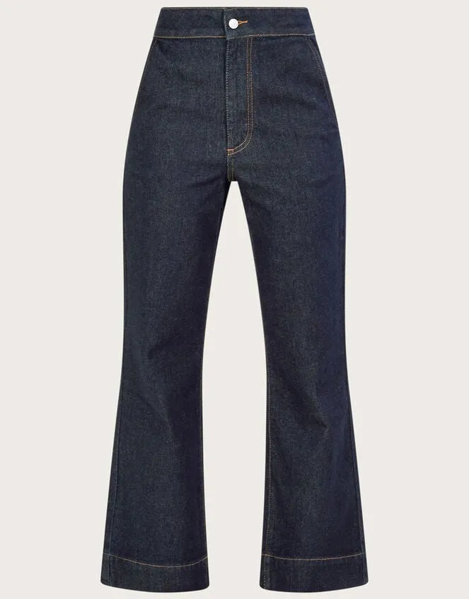 Women Lara Wide Leg Jean Blue Monsoon Trousers and Jeans