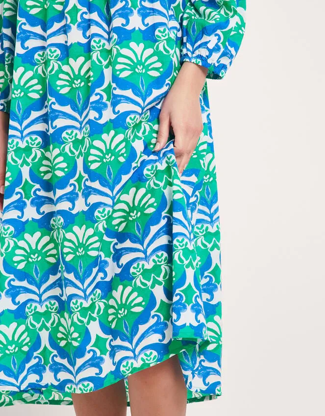 Women Leona Midi Dress Green Monsoon Dresses