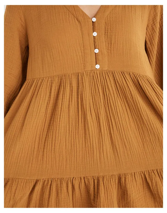 Women Lightspun Colette Mini Dress Antique Gold Madewell Dresses Women Lightspun Colette Mini Dress Antique Gold Madewell Dresses