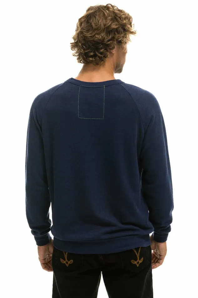 Women LOGO SWEATSHIRT 8211 NAVY Aviator Nation UnisexCrewSweatshirt Women LOGO SWEATSHIRT 8211 NAVY Aviator Nation UnisexCrewSweatshirt