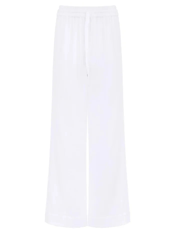 Women Maison Essentiele 8211 Core Pant In White The UNDONE Pants