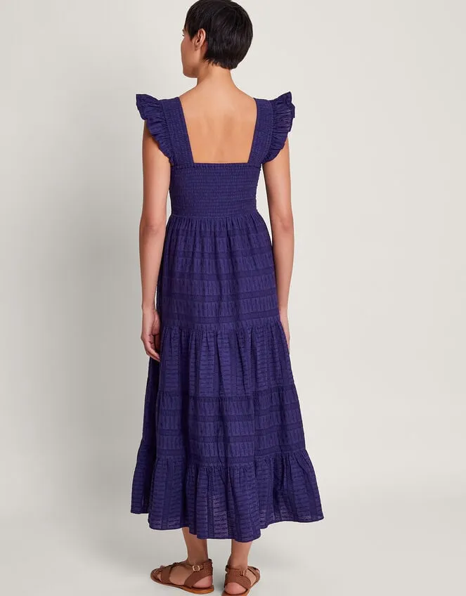 Women Malia Embroidered Dress Blue Monsoon Dresses