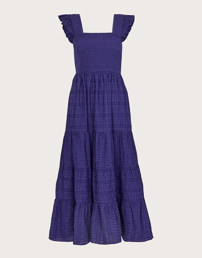 Women Malia Embroidered Dress Blue Monsoon Dresses