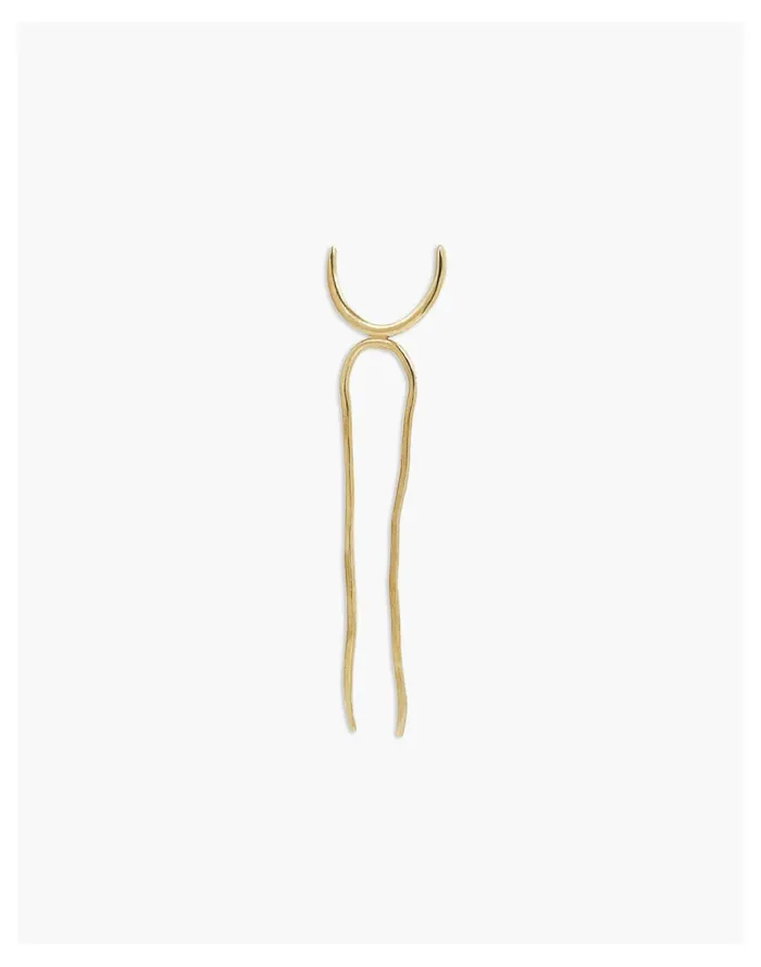 Women Marisa Mason Toro Hairpin Brass Madewell Hair Accessories