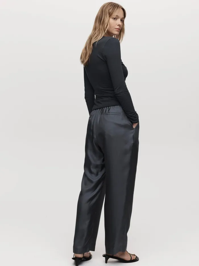 Women Marle 8211 Joslyn Top In Grey Atlantic The UNDONE Tops