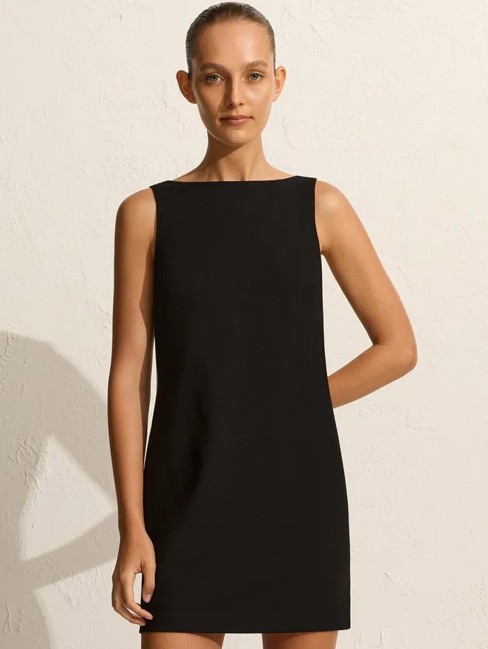 Women Matteau 8211 Crepe Mini Shift Dress The UNDONE Dresses