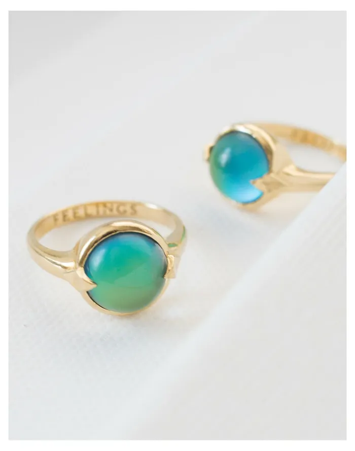 Women Merewif Feelings Ring Gold Madewell Rings Women Merewif Feelings Ring Gold Madewell Rings