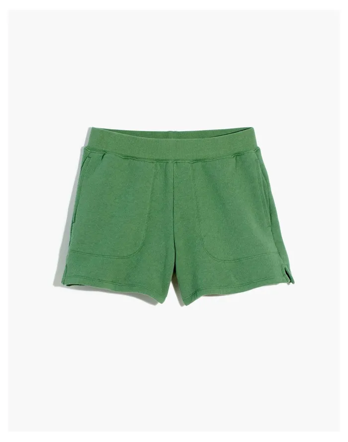 Women MWL Airyterry Stitched Pocket Sweatshorts Hthr Versailles Green Madewell MWL Athleisure Women MWL Airyterry Stitched Pocket Sweatshorts Hthr Versailles Green Madewell MWL Athleisure